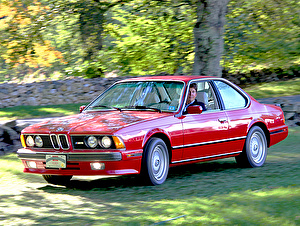 Размер колёс на BMW 6 Series 1987 Подбор шин на BMW 6 Series 1987
