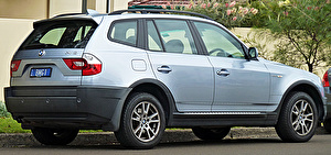 Размер колёс на BMW X3 (E83) 2004 Подбор шин на BMW X3 (E83) 2004