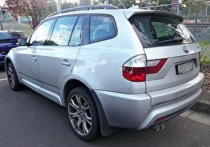 Размер колёс на BMW X3 (E83) 2009 Подбор шин на BMW X3 (E83) 2009