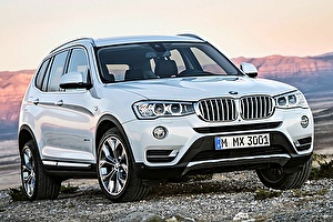 Подбор шин на BMW X3 2016