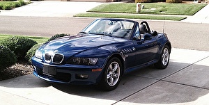 Размер колёс на BMW Z3 2001 Подбор шин на BMW Z3 2001
