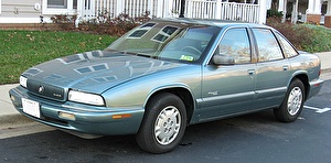 Размер колёс на Buick Regal 1996 Подбор шин на Buick Regal 1996