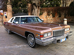 Размер колёс на Cadillac DeVille 1975 Подбор шин на Cadillac DeVille 1975