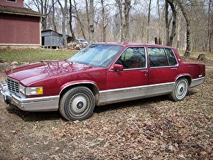 Размер колёс на Cadillac DeVille 1992 Подбор шин на Cadillac DeVille 1992