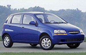Размер колёс на Chevrolet Aveo5 2007 Подбор шин на Chevrolet Aveo5 2007