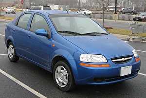 Размер колёс на Chevrolet Aveo 2006 Подбор шин на Chevrolet Aveo 2006