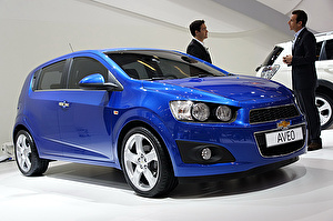 Размер колёс на Chevrolet Aveo 2016 Подбор шин на Chevrolet Aveo 2016