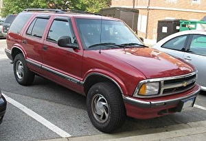 Размер колёс на Chevrolet Blazer 1995 Подбор шин на Chevrolet Blazer 1995