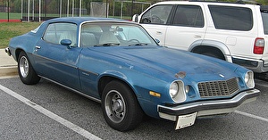 Размер колёс на Chevrolet Camaro 1975 Подбор шин на Chevrolet Camaro 1975