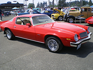Размер колёс на Chevrolet Camaro 1976 Подбор шин на Chevrolet Camaro 1976