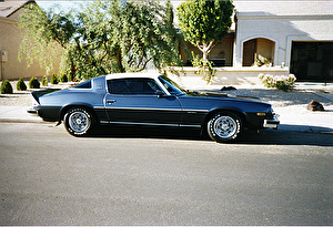 Размер колёс на Chevrolet Camaro 1977 Подбор шин на Chevrolet Camaro 1977