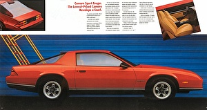 Размер колёс на Chevrolet Camaro 1986 Подбор шин на Chevrolet Camaro 1986