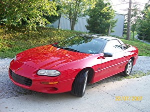 Размер колёс на Chevrolet Camaro 1999 Подбор шин на Chevrolet Camaro 1999