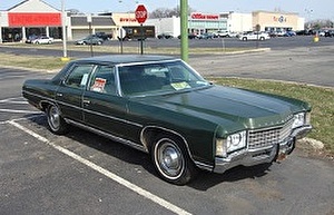 Размер колёс на Chevrolet Caprice 1976 Подбор шин на Chevrolet Caprice 1976