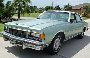Размер колёс на Chevrolet Caprice 1984 Подбор шин на Chevrolet Caprice 1984
