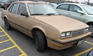 Размер колёс на Chevrolet Cavalier 1982 Подбор шин на Chevrolet Cavalier 1982