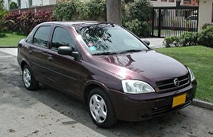 Размер колёс на Chevrolet Corsa 2005 Подбор шин на Chevrolet Corsa 2005