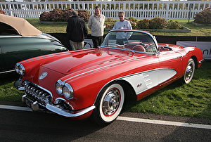 Размер колёс на Chevrolet Corvette 1960 Подбор шин на Chevrolet Corvette 1960