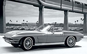 Размер колёс на Chevrolet Corvette 1963 Подбор шин на Chevrolet Corvette 1963