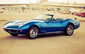 Размер колёс на Chevrolet Corvette 1968 Подбор шин на Chevrolet Corvette 1968