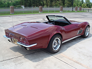 Размер колёс на Chevrolet Corvette 1971 Подбор шин на Chevrolet Corvette 1971
