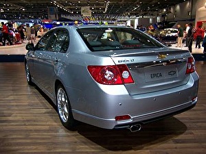Подбор шин на Chevrolet Epica 2012