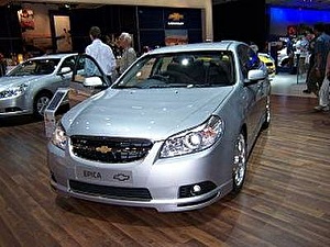 Размер колёс на Chevrolet Epica 2015 Подбор шин на Chevrolet Epica 2015
