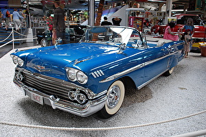 Размер колёс на Chevrolet Impala 1958 Подбор шин на Chevrolet Impala 1958