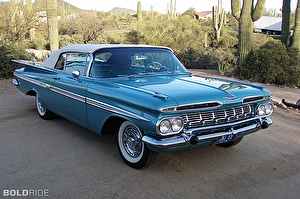 Размер колёс на Chevrolet Impala 1959 Подбор шин на Chevrolet Impala 1959
