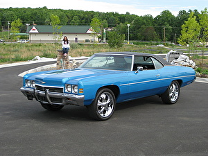 Размер колёс на Chevrolet Impala 1972 Подбор шин на Chevrolet Impala 1972