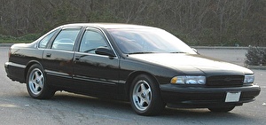 Размер колёс на Chevrolet Impala 1995 Подбор шин на Chevrolet Impala 1995