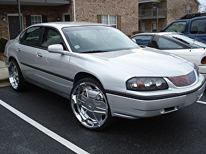 Размер колёс на Chevrolet Impala 2001 Подбор шин на Chevrolet Impala 2001