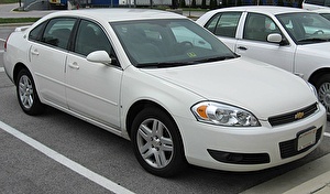 Размер колёс на Chevrolet Impala 2007 Подбор шин на Chevrolet Impala 2007