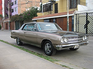 Размер колёс на Chevrolet Malibu 1965 Подбор шин на Chevrolet Malibu 1965