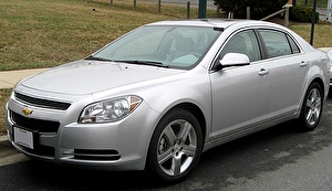 Размер колёс на Chevrolet Malibu 2009 Подбор шин на Chevrolet Malibu 2009
