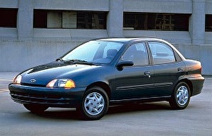 Размер колёс на Chevrolet Metro 1999 Подбор шин на Chevrolet Metro 1999