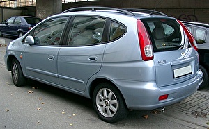 Размер колёс на Chevrolet Rezzo 2005 Подбор шин на Chevrolet Rezzo 2005
