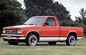 Размер колёс на Chevrolet S10 1985 Подбор шин на Chevrolet S10 1985