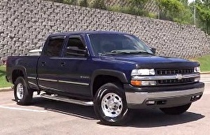 Размер колёс на Chevrolet Silverado 1500 HD 2002 Подбор шин на Chevrolet Silverado 1500 HD 2002