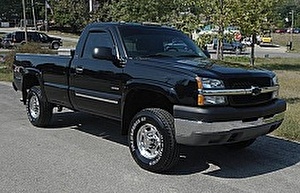 Размер колёс на Chevrolet Silverado 2500 HD 2006 Подбор шин на Chevrolet Silverado 2500 HD 2006