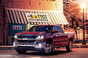 Размер колёс на Chevrolet Silverado 2016 Подбор шин на Chevrolet Silverado 2016