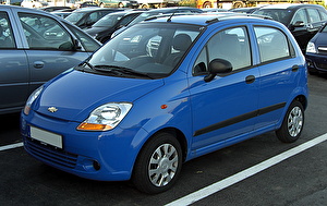 Размер колёс на Chevrolet Spark 2002 Подбор шин на Chevrolet Spark 2002