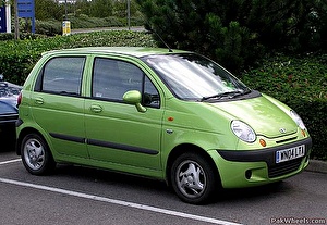 Размер колёс на Chevrolet Spark 2004 Подбор шин на Chevrolet Spark 2004
