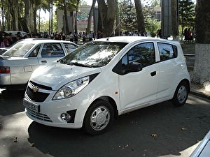 Размер колёс на Chevrolet Spark 2010 Подбор шин на Chevrolet Spark 2010