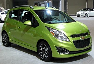 Размер колёс на Chevrolet Spark 2013 Подбор шин на Chevrolet Spark 2013