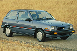 Размер колёс на Chevrolet Sprint 1988 Подбор шин на Chevrolet Sprint 1988