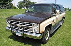 Размер колёс на Chevrolet Suburban R20 1987 Подбор шин на Chevrolet Suburban R20 1987