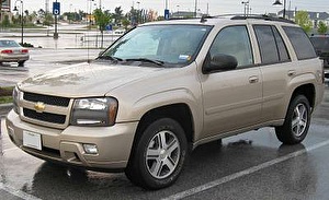 Размер колёс на Chevrolet TrailBlazer 2006 Подбор шин на Chevrolet TrailBlazer 2006