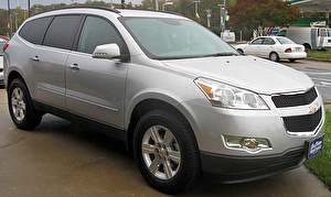 Размер колёс на Chevrolet Traverse 2009 Подбор шин на Chevrolet Traverse 2009