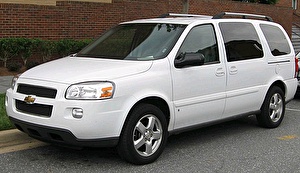 Размер колёс на Chevrolet Uplander 2006 Подбор шин на Chevrolet Uplander 2006